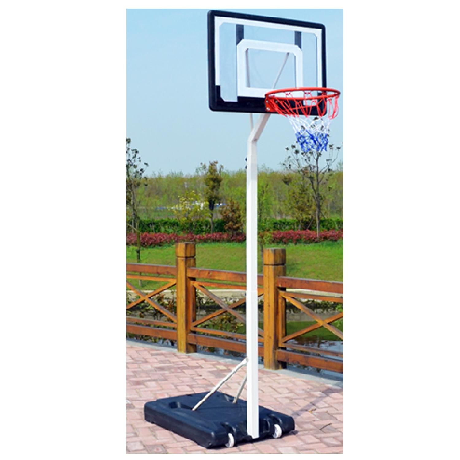 Height Adjustable Kids Basketball Stand with HDPE Base