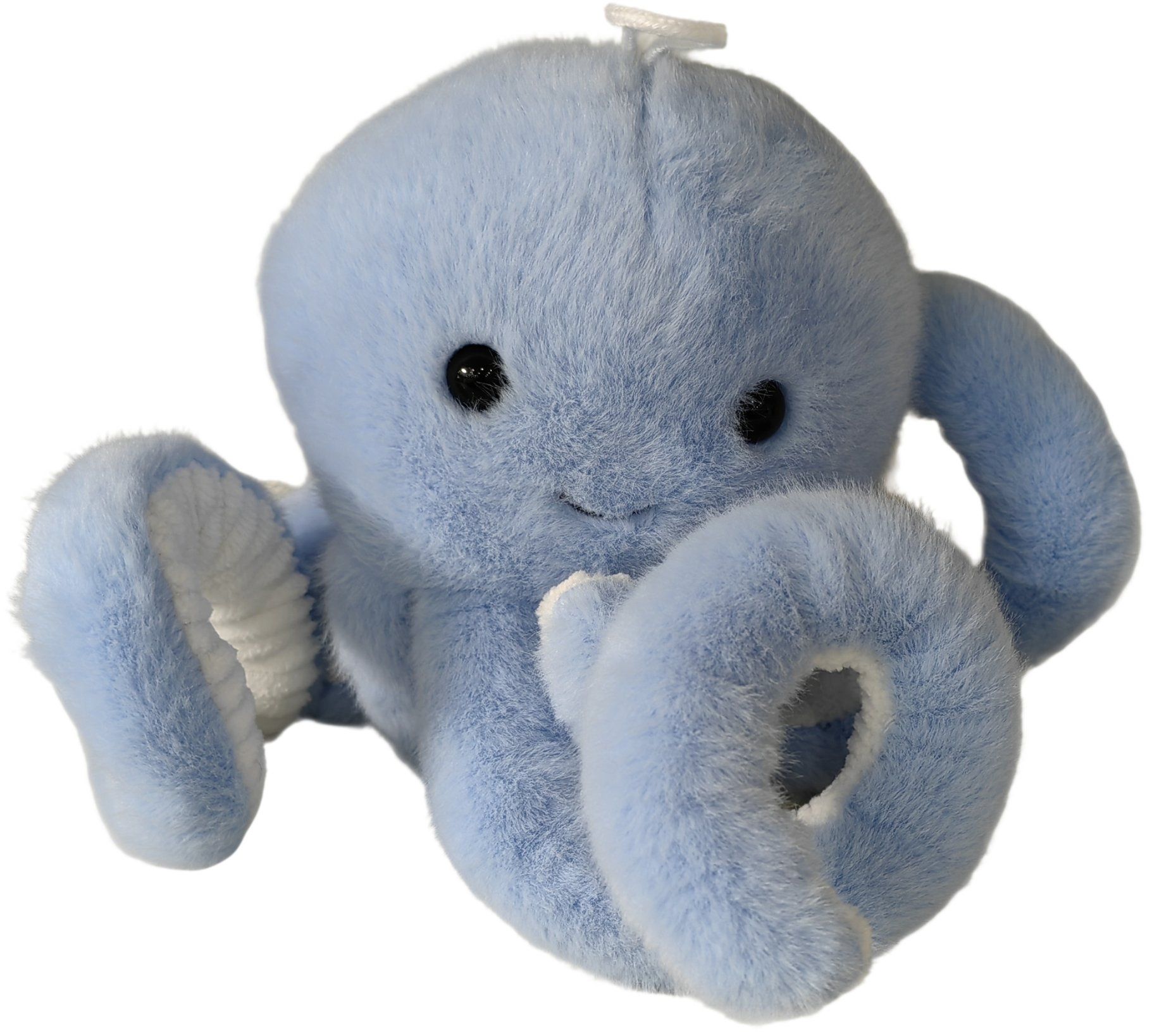 Long Leg Blue Octopus Plush Toy Soft Sea Animal