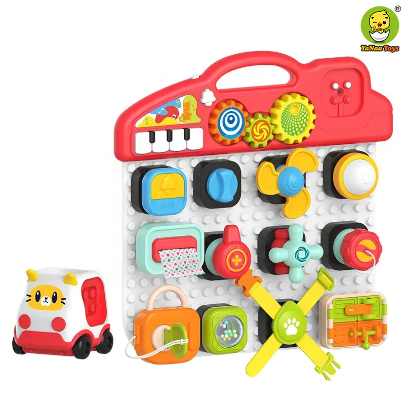 Montessori Musical Busy Board for Babies