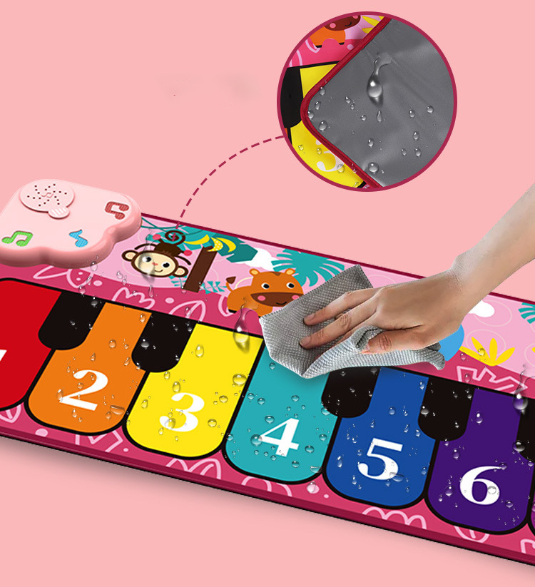 Interactive Musical Dance Mat with Lights & Sounds