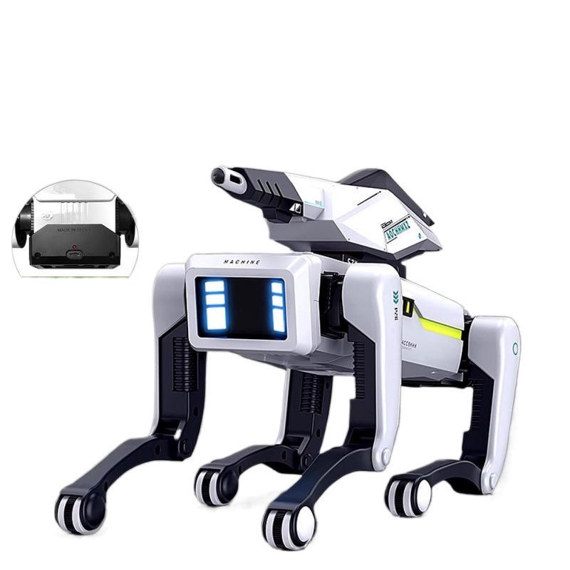2-in-1 RC Robot Dog with AI Programming & Stories