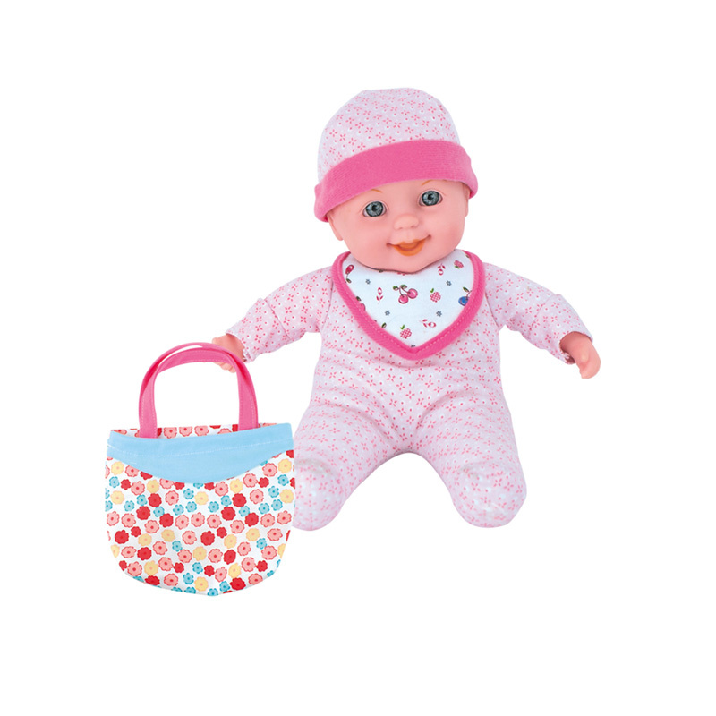 12" Soft-Body Newborn Baby Doll with Care Accessories