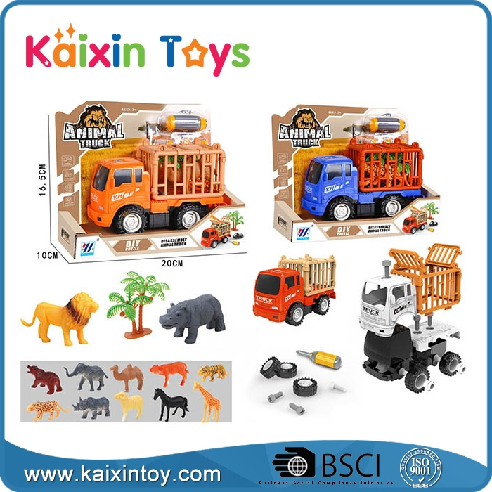 Take-Apart Animal Truck STEM Kit with Screwdriver